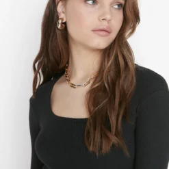 Trendyol Vrouwen Standaard Mouw Ronde Hals Bodycon Jurk -Trendy Meid Verkoop 800x1200 1267