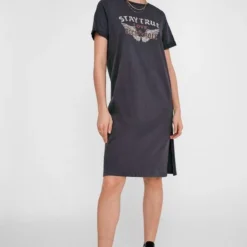 Noisy May NMHAZEL S/S T-SHIRT DRESS Dames Jurk - Maat XS -Trendy Meid Verkoop 800x1200 1276