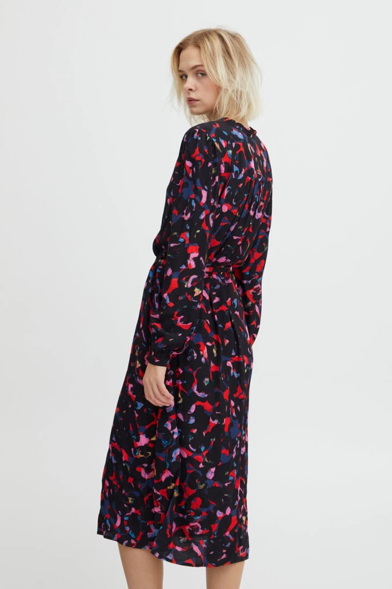 Ichi IHKIMLI DR Dames Jurk - Maat 38 6 Ichi IHKIMLI DR Dames Jurk - Maat 38 - Afbeelding 6