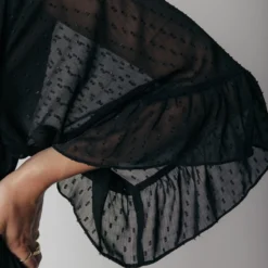 Colourful Rebel Ryan Tape Jurk Zwart Dames - Wijduitlopende Fit - Polyester - XS -Trendy Meid Verkoop 800x1200 1283