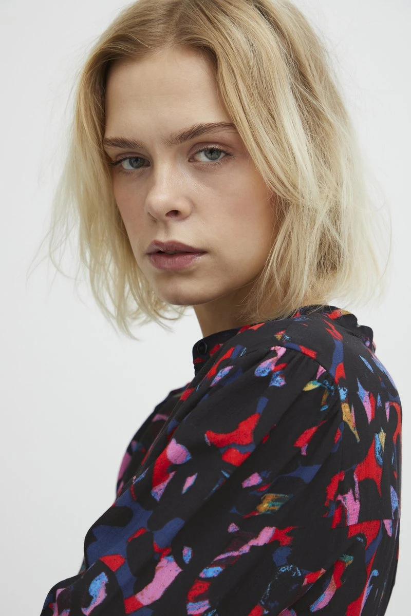 Ichi IHKIMLI DR Dames Jurk - Maat 38 8 Ichi IHKIMLI DR Dames Jurk - Maat 38 - Afbeelding 8