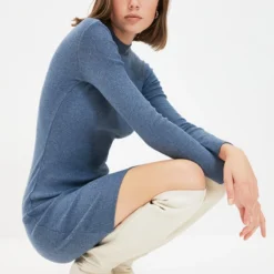 Trendyol Vrouwen Standaard Mouw Staande Kraag Bodycon Jurk 24 Trendyol Vrouwen Standaard Mouw Staande Kraag Bodycon Jurk -Trendy Meid Verkoop 800x1200 1293