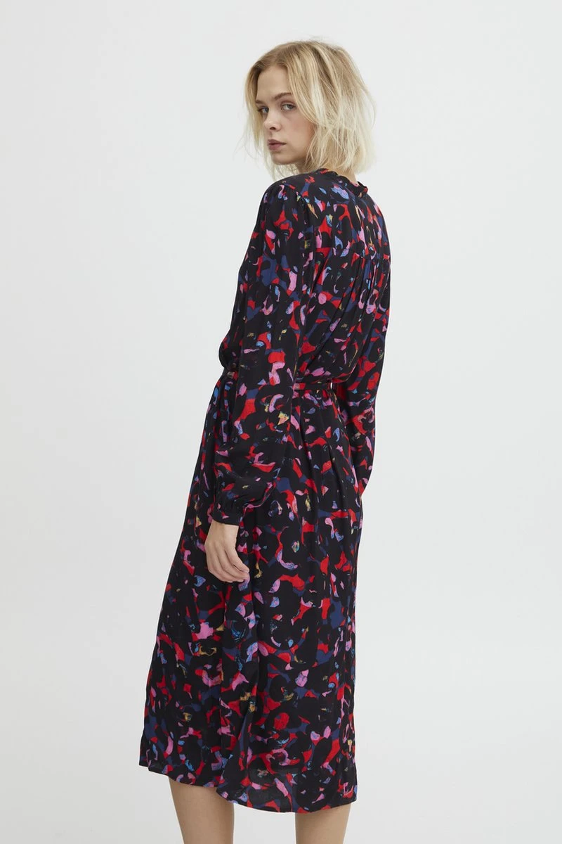 Ichi IHKIMLI DR Dames Jurk - Maat 38 11 Ichi IHKIMLI DR Dames Jurk - Maat 38 - Afbeelding 11