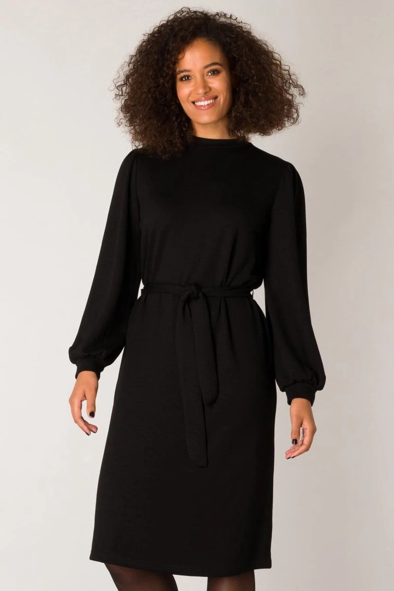 IVY BEAU Selena Jurk - Black - Maat 44 2 IVY BEAU Selena Jurk - Black - Maat 44 - Afbeelding 2