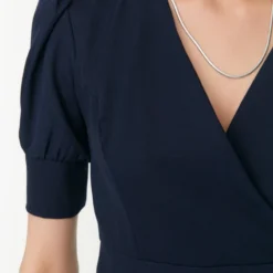 Trendyol Vrouwen Ballon Mouw Cache-coeur A-lijn Jurk -Trendy Meid Verkoop 800x1200 1371