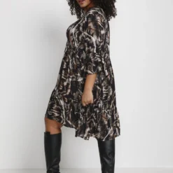 Kaffe Curve KCerin Ami Dress Dames Jurk - Maat 44 -Trendy Meid Verkoop 800x1200 1399