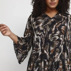 Kaffe Curve KCerin Ami Dress Dames Jurk - Maat 44 -Trendy Meid Verkoop 800x1200 1401