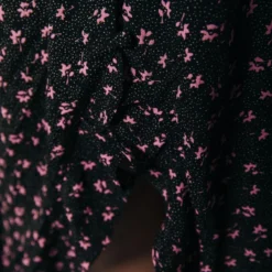 Colourful Rebel Tyra Flower Jurk Zwart Dames - Wijduitlopende Fit - Viscose - S -Trendy Meid Verkoop 800x1200 1428