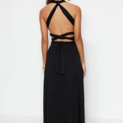 Trendyol Vrouwen Standaard Mouw V-hals Verschuiving Jurk -Trendy Meid Verkoop 800x1200 1447