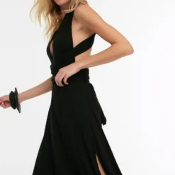 Trendyol Vrouwen Standaard Mouw V-hals Verschuiving Jurk -Trendy Meid Verkoop 800x1200 1449