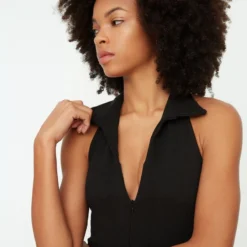 Trendyol Vrouwen Standaard Mouw Polo Nek Bodycon Jurk -Trendy Meid Verkoop 800x1200 1453