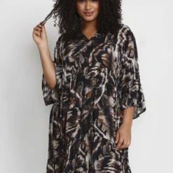 Kaffe Curve KCerin Ami Dress Dames Jurk - Maat 46 -Trendy Meid Verkoop 800x1200 1472