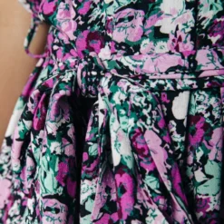 Colourful Rebel Very Scatterood Flower Jurk Rood Dames - Wijduitlopende Fit - Viscose - XS -Trendy Meid Verkoop 800x1200 1493