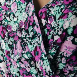 Colourful Rebel Very Scatterood Flower Jurk Rood Dames - Wijduitlopende Fit - Viscose - XS -Trendy Meid Verkoop 800x1200 1495