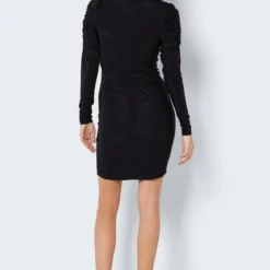 NOISY MAY NMINFINITY L/S ROUCHING DETAIL DRESS Dames Jurk - Maat S -Trendy Meid Verkoop 800x1200 1496