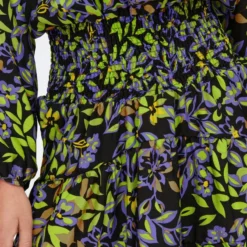 Only Jurk Onlalora L/s Smock Dress Ptm 15271633 Black/town Flowe Dames Maat - M -Trendy Meid Verkoop 800x1200 1530