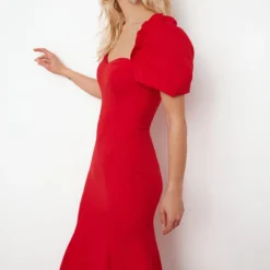 Trendyol Vrouwen Ballon Mouw Lieve Schat Basis Jurk -Trendy Meid Verkoop 800x1200 174