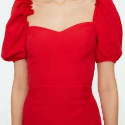 Trendyol Vrouwen Ballon Mouw Lieve Schat Basis Jurk -Trendy Meid Verkoop 800x1200 176