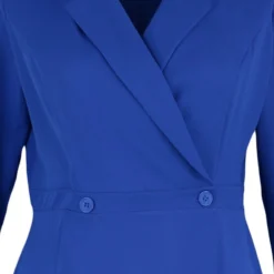 Trendyol Vrouwen Standaard Mouw Reverskraag Basis Grote Maten Jurk -Trendy Meid Verkoop 800x1200 191