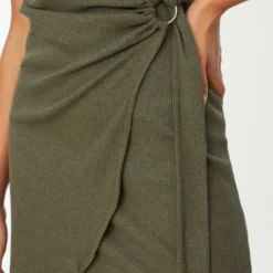 Trendyol Vrouwen Standaard Mouw Ronde Hals Omslag Jurk -Trendy Meid Verkoop 800x1200 197