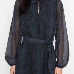 Trendyol Vrouwen Ballon Mouw Sjaalkraag Verschuiving Jurk 15 Trendyol Vrouwen Ballon Mouw Sjaalkraag Verschuiving Jurk -Trendy Meid Verkoop 800x1200 211