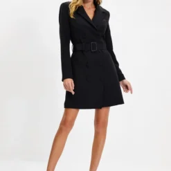 Trendyol Vrouwen Standaard Mouw Reverskraag Blazerjurk Jurk -Trendy Meid Verkoop 800x1200 278