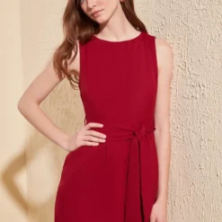 Trendyol Vrouwen Standaard Mouw Ronde Hals A-lijn Jurk -Trendy Meid Verkoop 800x1200 289