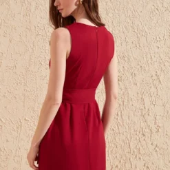 Trendyol Vrouwen Standaard Mouw Ronde Hals A-lijn Jurk -Trendy Meid Verkoop 800x1200 290