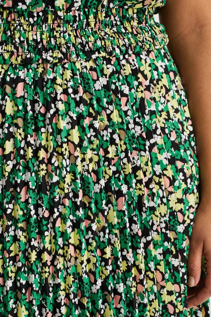 WE Fashion Dames Plissé Jurk - Curve 3 WE Fashion Dames Plissé Jurk - Curve - Afbeelding 3