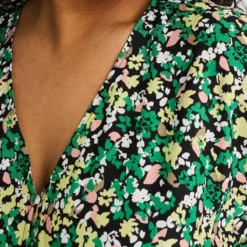 WE Fashion Dames Plissé Jurk - Curve 9 WE Fashion Dames Plissé Jurk - Curve -Trendy Meid Verkoop 800x1200 295