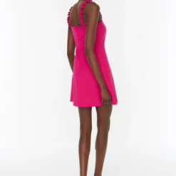 Trendyol Vrouwen Standaard Mouw Vierkante Kraag A-lijn Jurk -Trendy Meid Verkoop 800x1200 343