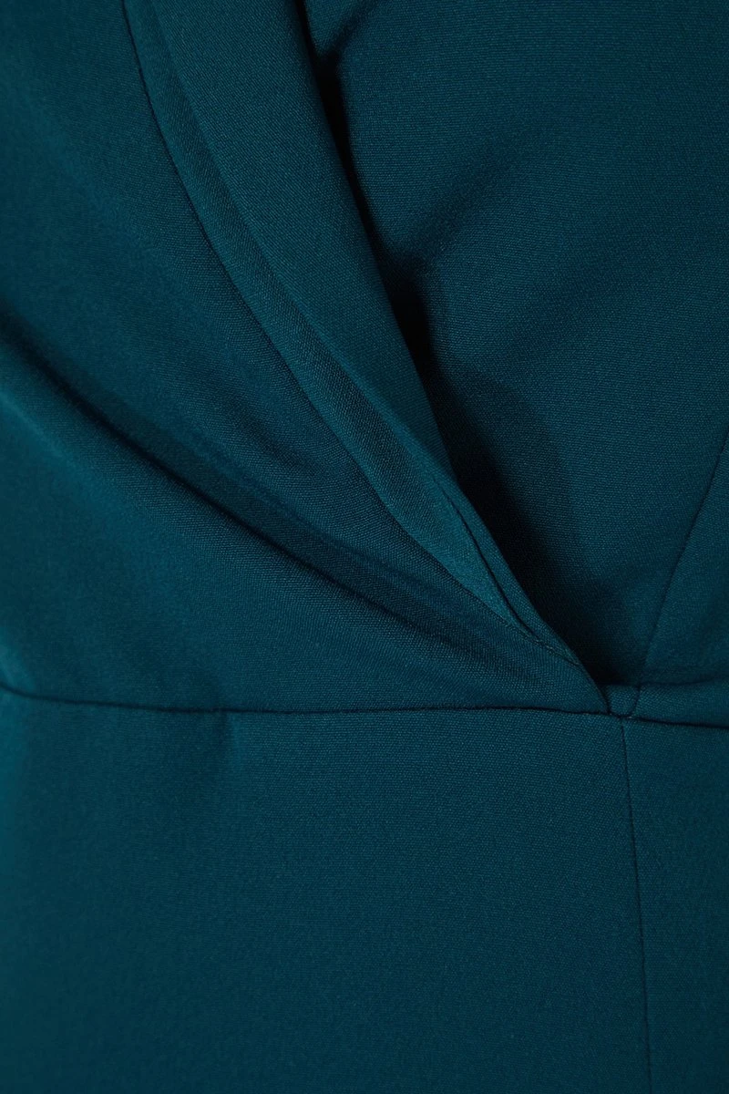 Trendyol Vrouwen Standaard Mouw Cache-coeur A-lijn Jurk 11 Trendyol Vrouwen Standaard Mouw Cache-coeur A-lijn Jurk - Afbeelding 11