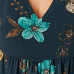 Trendyol Vrouwen Standaard Mouw V-hals Verschuiving Jurk 16 Trendyol Vrouwen Standaard Mouw V-hals Verschuiving Jurk -Trendy Meid Verkoop 800x1200 363