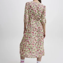 Ichi Jurk Ihenora Dr2 20118345 201850 Structured Flower Mix1 Dames Maat - 40 -Trendy Meid Verkoop 800x1200 379