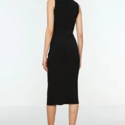 Trendyol Vrouwen Standaard Mouw Staande Kraag Bodycon Jurk 19 Trendyol Vrouwen Standaard Mouw Staande Kraag Bodycon Jurk -Trendy Meid Verkoop 800x1200 471