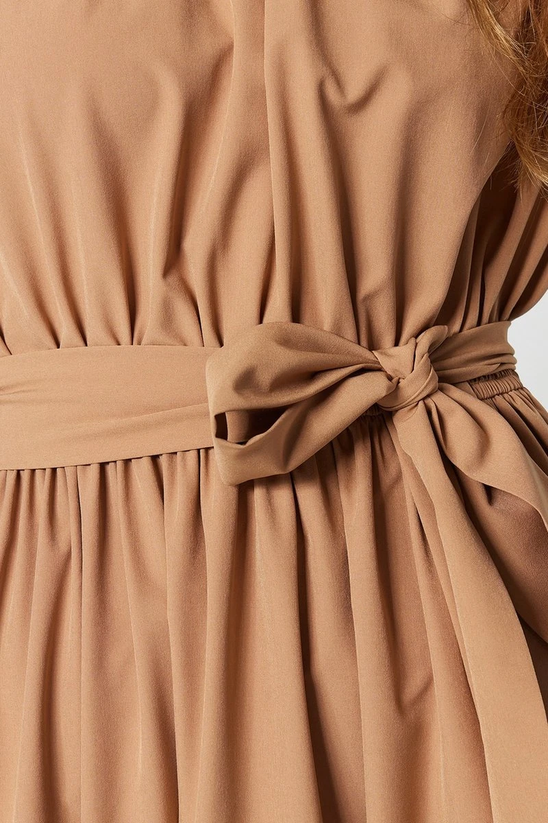 Trendyol Vrouwen Raglan Mouw Ronde Hals A-lijn Jurk 2 Trendyol Vrouwen Raglan Mouw Ronde Hals A-lijn Jurk - Afbeelding 2