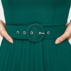 Trendyol Vrouwen Raglan Mouw Halternek A-lijn Jurk -Trendy Meid Verkoop 800x1200 580