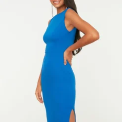 Trendyol Vrouwen Standaard Mouw Boothals Bodycon Jurk -Trendy Meid Verkoop 800x1200 588
