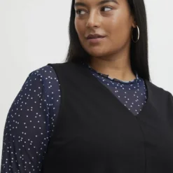 Fransa Plus Size Selection FPDORTHE DR 1 Dames Jurk - Maat 50 -Trendy Meid Verkoop 800x1200 613