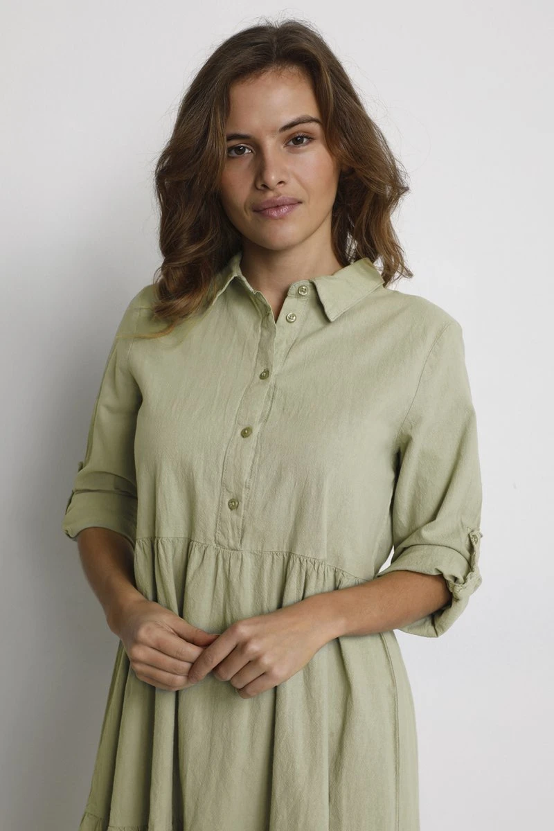 Kaffe KAnaya Dress Dames Jurk - Maat 38 4 Kaffe KAnaya Dress Dames Jurk - Maat 38 - Afbeelding 4