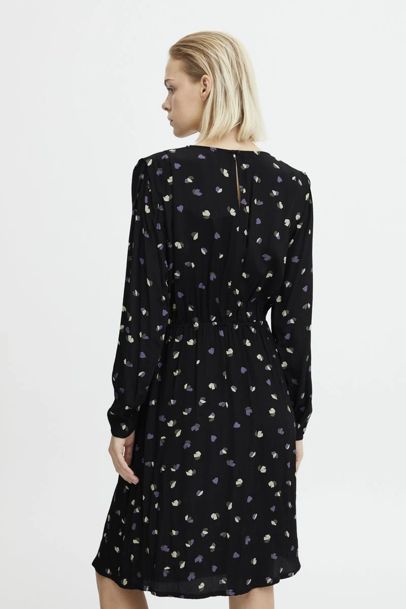 Ichi IHELIMA DR2 Dames Jurk - Maat 42 6 Ichi IHELIMA DR2 Dames Jurk - Maat 42 - Afbeelding 6