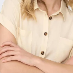 Only Jurk Onlhannover S/s Shirt Dress Noos Wv 15191953 Birch Dames Maat - 40 -Trendy Meid Verkoop 800x1200 695