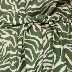 Object Objseline S/s Shirt Dress Jurken Dames - Rok - Jurk - Groen - Maat 34 -Trendy Meid Verkoop 800x1200 716