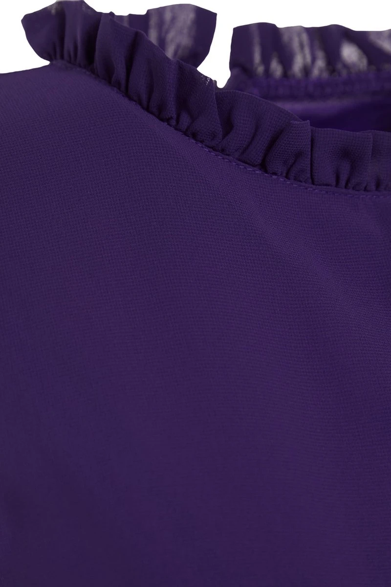 Trendyol Vrouwen Standaard Mouw Staande Kraag A-lijn Jurk 8 Trendyol Vrouwen Standaard Mouw Staande Kraag A-lijn Jurk - Afbeelding 8