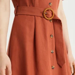 WE Fashion Dames Jurk Met Ceintuur -Trendy Meid Verkoop 800x1200 834