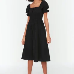 Trendyol Vrouwen Standaard Mouw Vierkante Kraag Schaatser Jurk 13 Trendyol Vrouwen Standaard Mouw Vierkante Kraag Schaatser Jurk -Trendy Meid Verkoop 800x1200 850