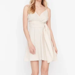 Trendyol Vrouwen Spaghettibandjes Cache-coeur A-lijn Jurk -Trendy Meid Verkoop 800x1200 891