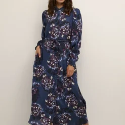 Kaffe KAninna Shirt Dress Dames Jurk - Maat 38 -Trendy Meid Verkoop 800x1200 934