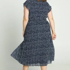 Paprika Lange Plisséjurk Met Hartjesmotief En Smokwerk -Trendy Meid Verkoop 801x1200 18