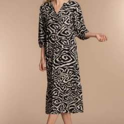 Geisha - Jurk - Zwart -Trendy Meid Verkoop 801x1200 31